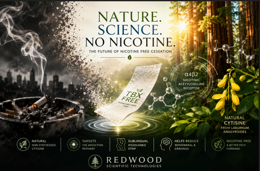 Redwood Scientific Technologies and TBX FREE: Why Natural Cytisine May Define the Next Generation of Nicotine Free Cessation