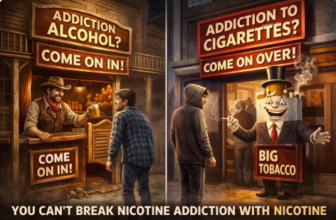 Why Replacing Nicotine With Nicotine Often Fails: The Limits of Traditional Nicotine Replacement Therapy